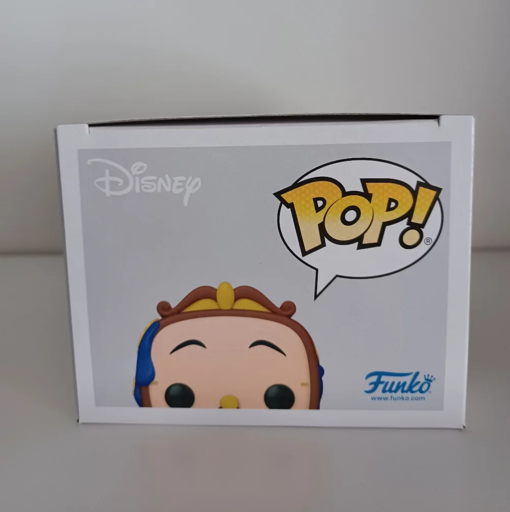 Disney Cogsworth From Beauty And The Beast 1138 Exclusive Vinyl Figure Funko Pop